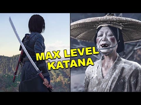 Assassin's Creed Shadows - Max Level Katana Vs Yokai Gameplay