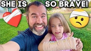 Daisy Broke Her Arm - First For Our Family