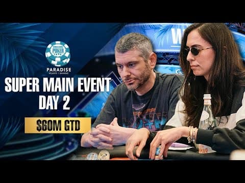 Hila Playing For $60 Million In The World Series Of Poker