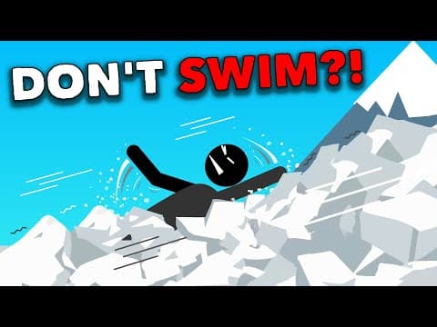Escaping An Avalanche By Yourself?! Debunked
