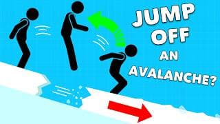 Escaping An Avalanche By Yourself?! Debunked