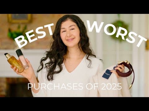 My Best And Worst Purchases From 2025