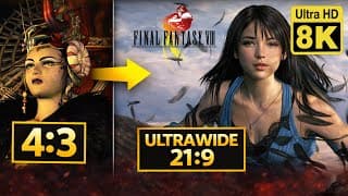 I Turned The Final  Fantasy 8  Intro Into 21:9 Using Ai (8k)