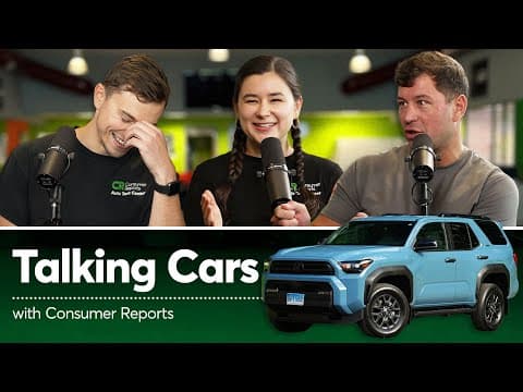 2025 Toyota 4runner | Talking Cars With Consumer Reports #482