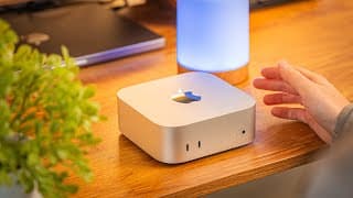 New M4 Mac Mini Minimal Desk Setup: Minimal Design, Max Efficiency 🎁🎄