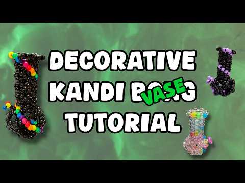 How To Make A Kandi "vase" | Intermediate Kandi Charm Tutorial