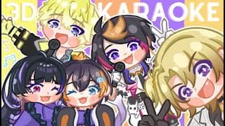 【3d Karaoke】singing And Hanging Out Off Collab【nijisanji En | Luca Kaneshiro】
