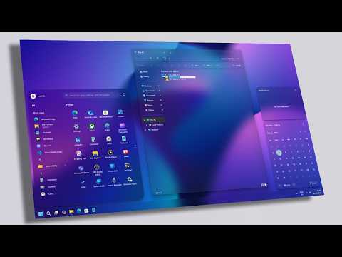Windows 11 Full Glass Look - Ultimate Translucent Effect!