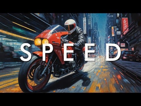 Speed - A Chill Synthwave Mix That Gives You Motion Sickness