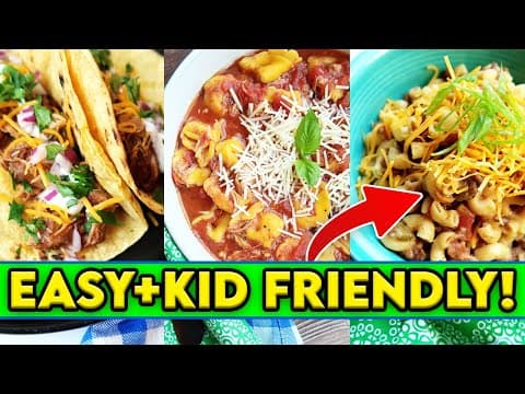 Make These Family-friendly Slow Cooker Dinners This Week!