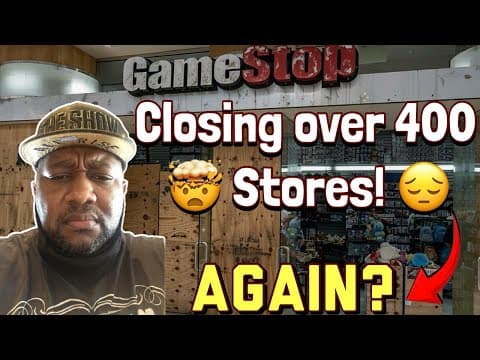 Gamestop Closing Over 400 Stores!