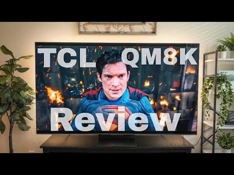Tcl Qm8k Qd-mini Led Tv Review - Just Get It!