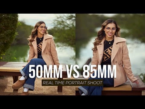 Real Time Portrait Shoot: 50mm Vs 85mm Viltrox Pro