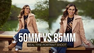 Real Time Portrait Shoot: 50mm Vs 85mm Viltrox Pro