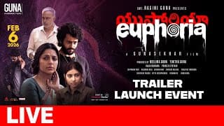 Euphoria Trailer Launch Event Live | Gunasekhar | Bhumika | Shreyas Media