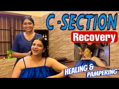 C-section Recovery After 2 Years || Self-care For Moms || Massage & Self Love  || Vishweka Ayurveda