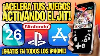 Activar Jit Para Jugar Nintendo Y Playstation Y Mucho Más ✅ Tutorial Gratis Para Ios 26  (stikdebug)