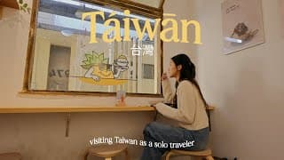 Solo Traveling To Taiwan: Jiufen, Day Trip To Taichung, Cafes, Bookstores, Cheap Local Eats!