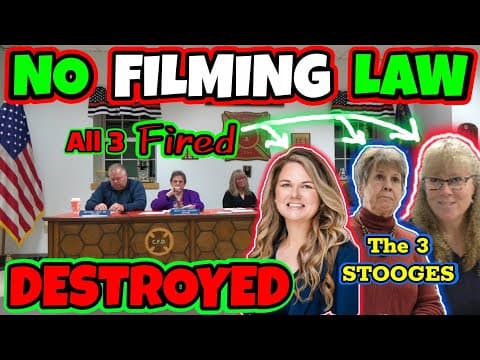 💥no Filming Law Destroyed! 3 - 2 Votes Constitution Rules!