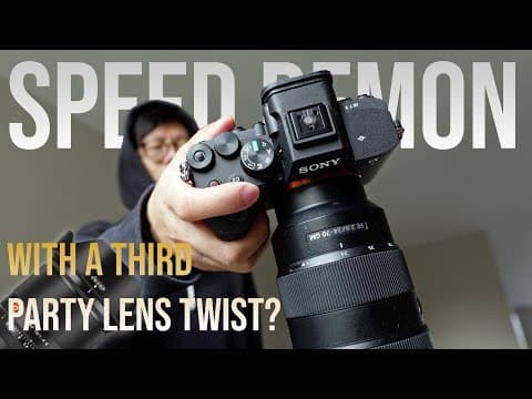 Sony A7 V: Partially-stacked Speed Demon With A Third-party Lens Twist