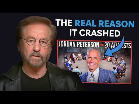 Why Jordan Peterson Got Pressed By 20 Atheists