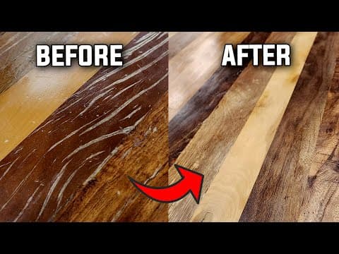 Table Refinish Gone Wrong? Here's What You Did