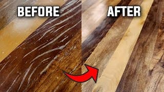 Table Refinish Gone Wrong? Here's What You Did