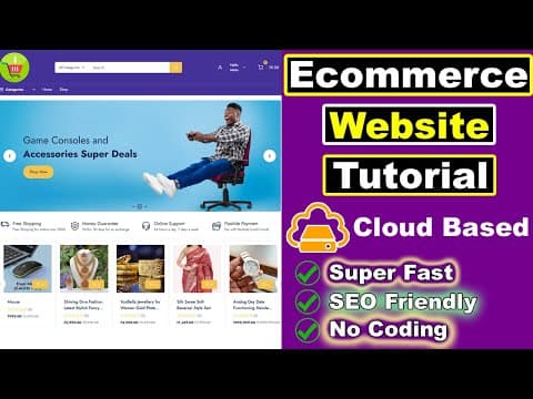 Shopify Alternative, How To Create An E Commerce Website In Just ⏳ 20 Minutes, Dokan Cloud Tutorial,