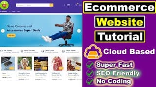 Shopify Alternative, How To Create An E Commerce Website In Just ⏳ 20 Minutes, Dokan Cloud Tutorial,