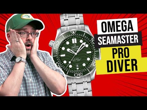 Omega Seamaster Diver 300m Professional Green Dial And Bezel Hands On