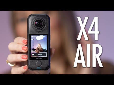 Ultimate Entry Level 360 Camera - Insta360 X4 Air!
