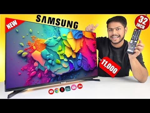 Samsung 32-inch Smart Tv For 12,000 Rs| Unboxing & Review | 2025