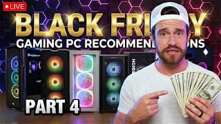 (part 4) Don't Buy The Wrong One! 🔴 Live 🔴 Black Friday 🔥prebuilt Gaming Pc Recommendations! - 2025