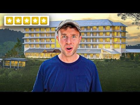 I Slept In A $160 Tea Factory Turned Luxury Hotel 🇱🇰