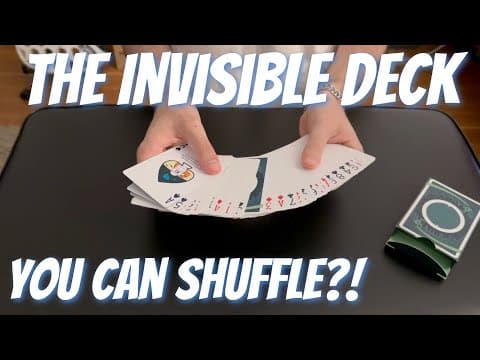 Impromptu Version Of The Invisible Deck | Card Trick Tutorial