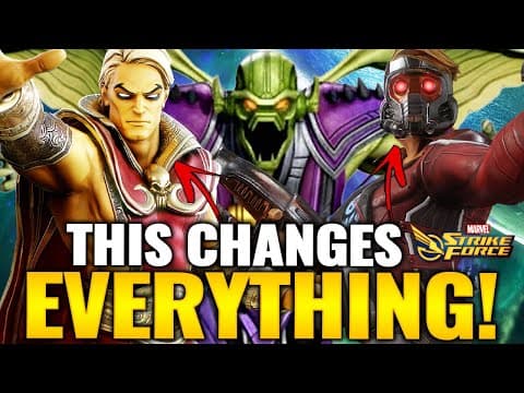 Galactic Council & Chapter 4 Soon! Adam Warlock & Star Lord Reworks! Marvel Strike Force