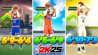 Nba 2k25 Best Jumpshots For All Builds, Heights, & 3pt Ratings In Season 7! Best Shooting Tips 2k25!