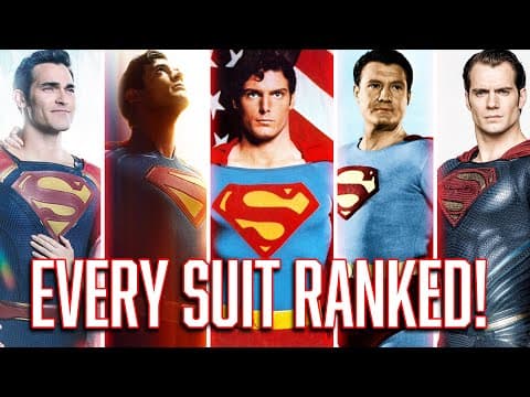 Every Live-action Superman Suit Ranked!