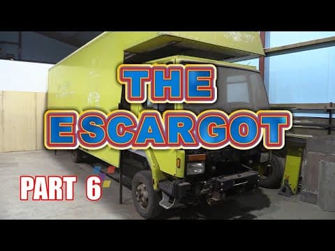 The Escargot - Rv/camper Car Transporter Conversion - Part 6