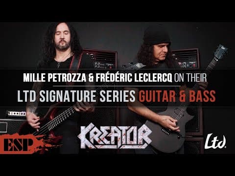 Mille Petrozza & Frédéric Leclercq (kreator) | Signature Series Spotlight | Esp Guitars