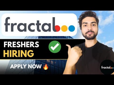 Fractal Hiring Freshers🔥apply Now | 2026