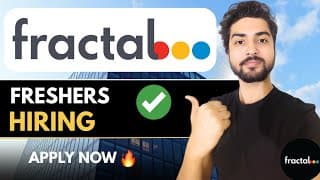 Fractal Hiring Freshers🔥apply Now | 2026