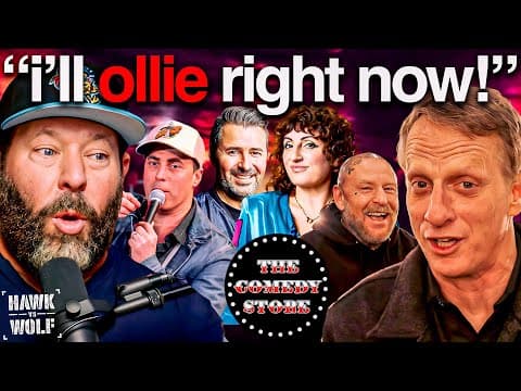 Hawk Vs Wolf Live! Bert Kreischer, Adam Ray, Pete Lee, Steph Tolev, John Feldmann & Bones Brigade!