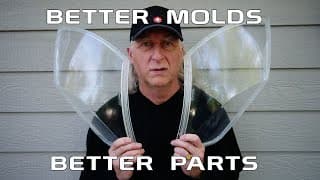 Clear Resin Cadillac Xlr Lenses, The Right Way To Make A Two Part Mold!