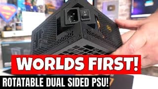 Worlds First Rotatable Ac Inlet Psu Lian Li Rs Range Rs1200g With Rs Usb Hub