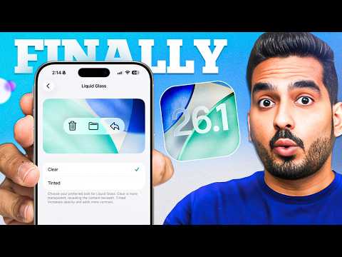 Ios 26.1 Is Out! What's New? Features Of Ios 26.1