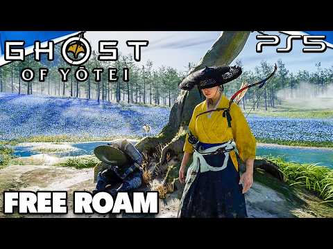 Ghost Of Yotei Ps5 Free Roam Exploration Ray Tracing