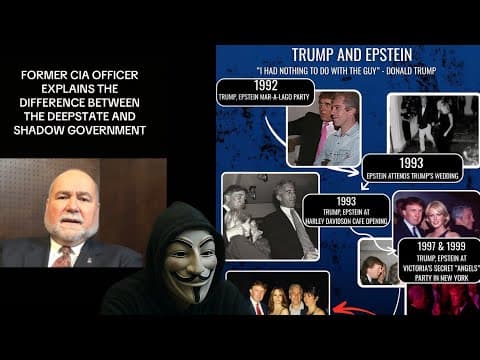 Ex Cia Agent Expose The Elite + Trump And Epstein Connection & What They Do To Missing K!ds