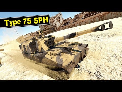 I Found The Best Howitzer In War Thunder ▶️ Type 75 Sph