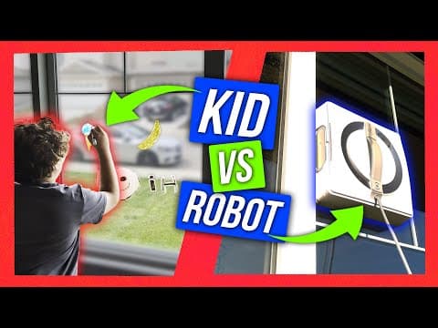Can This Robot Clean My Kid’s Crazy Window Art?